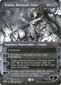 Vraska, Betrayal's Sting Phyrexia- All Will Be One Manga Frame